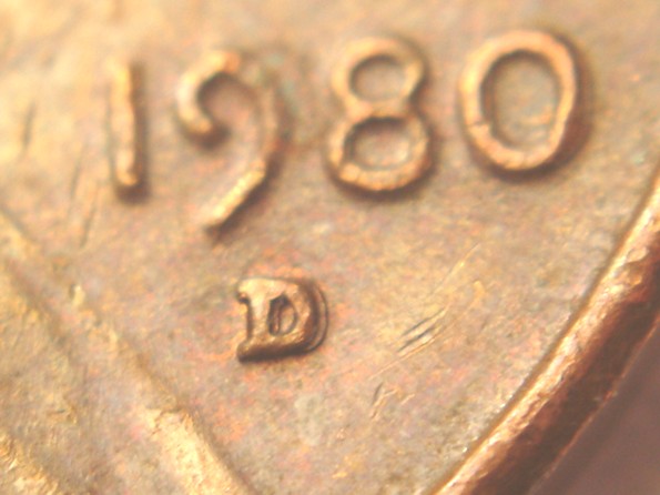 1980-D-Lincoln-Memorial-Cent-MD-And-A-RPM?